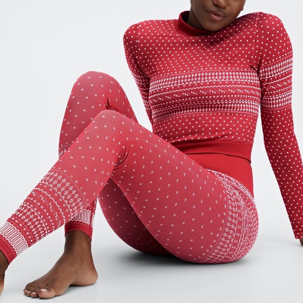 Holiday/Festive Seamless Workout Set